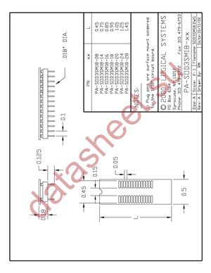 PA-SOD3SM18-28 datasheet  